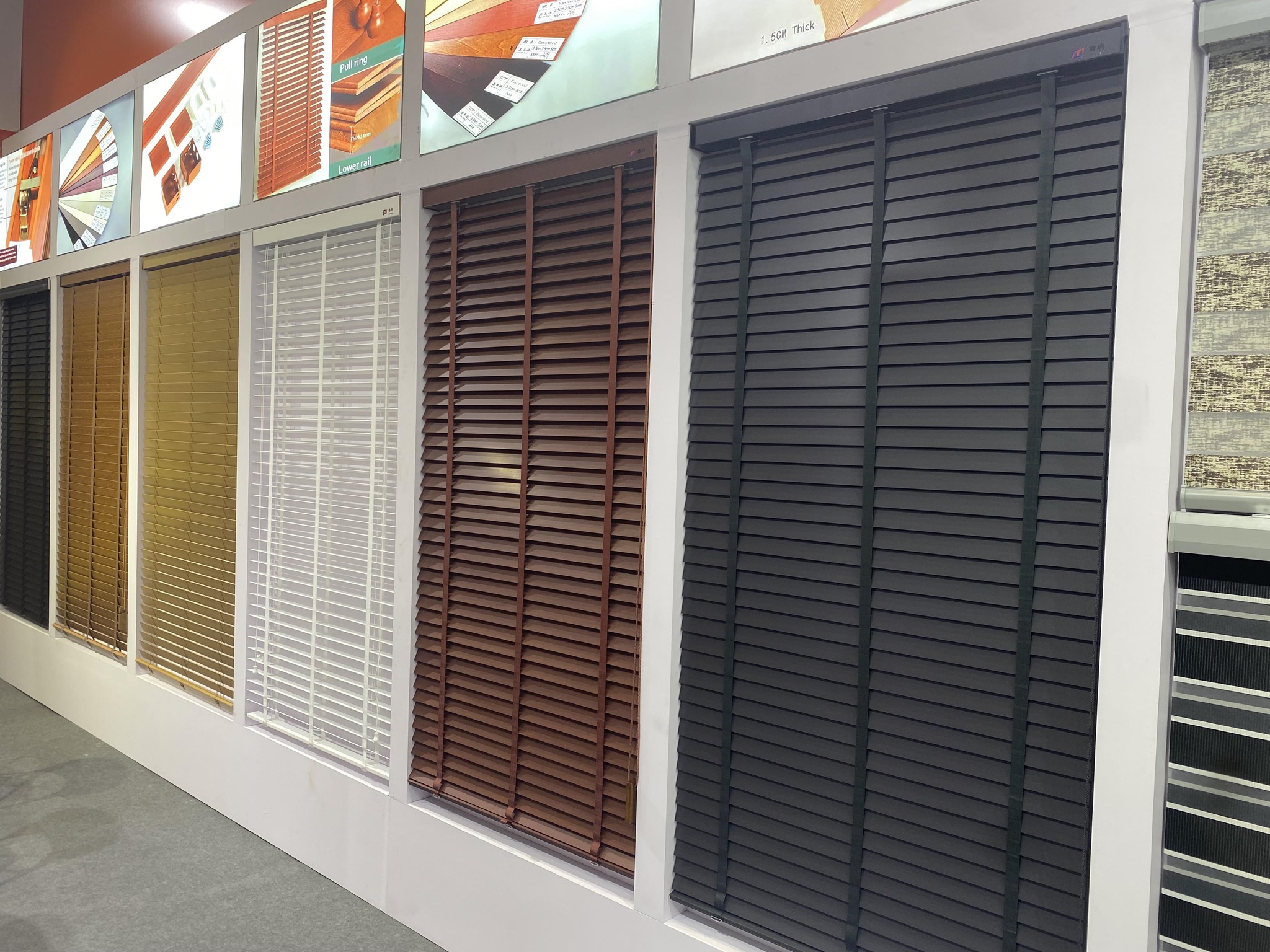 Basswood material Venetian Blinds
